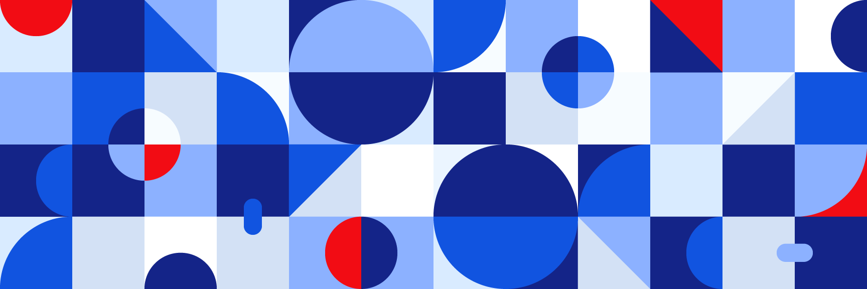 幾何学模様を使用した背景パターン